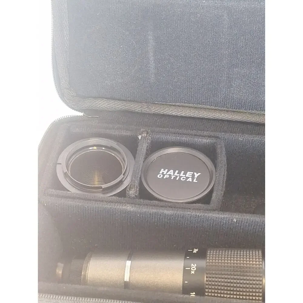 HalleyScope 40mm Japanese Coated Optics Spotting Scope w Case Tripod Docs